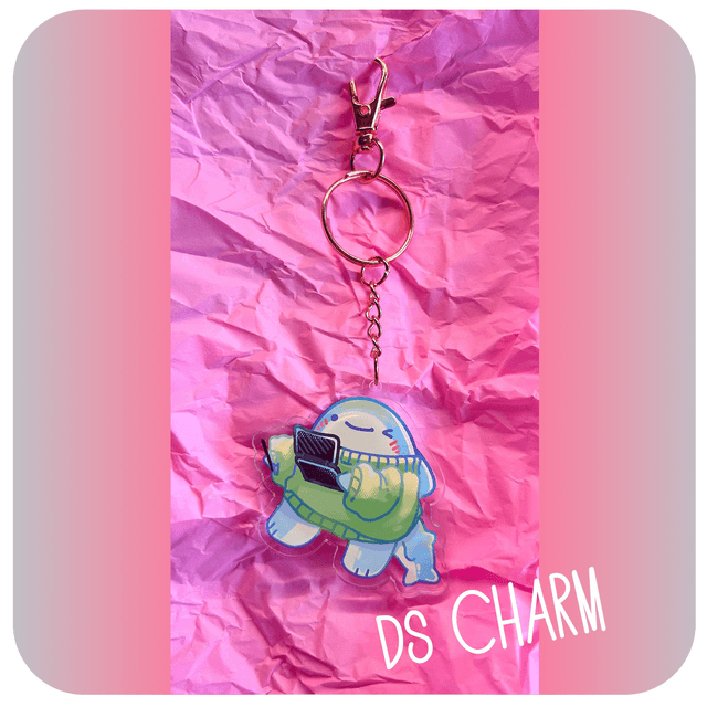 gamer shark charm 