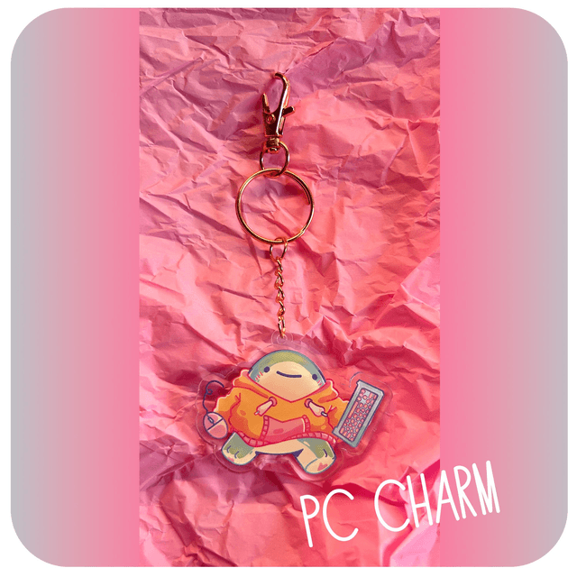 gamer shark charm 