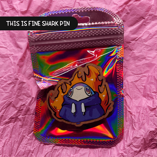 Shark pin